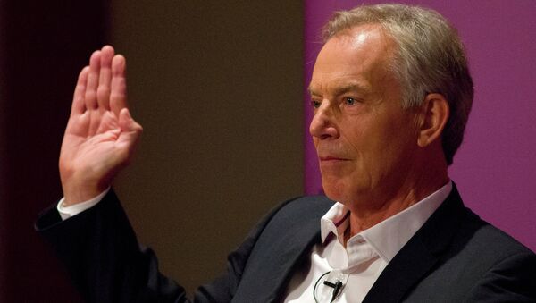 Tony Blair, ex primer ministro británico - Sputnik Mundo