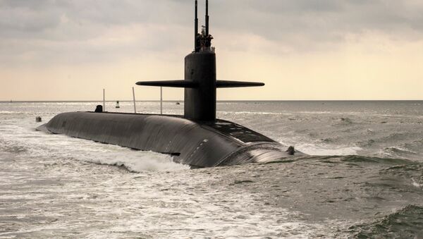 Submarino nuclear clase Ohio USS Maryland - Sputnik Mundo