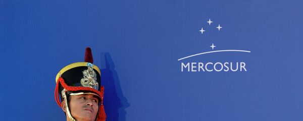 Un guardia de honor durante la Cumbre de Mercosur (archivo) Un guardia de honor durante la Cumbre de Mercosur (archivo) - Sputnik Mundo