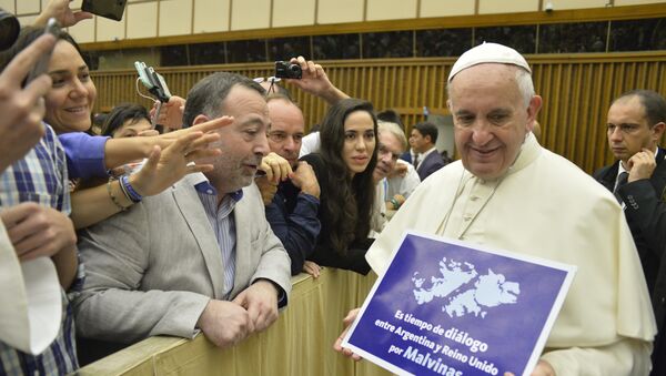 Papa Francisco en Vaticano, el 19 de agosto, 2015 - Sputnik Mundo