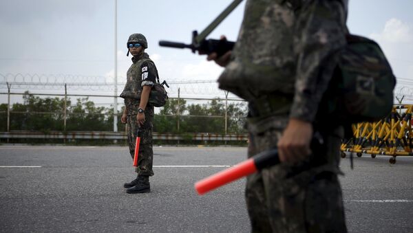 Militares surcoreanos - Sputnik Mundo