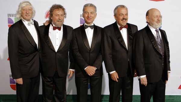 Les Luthiers antes de 12ª ceremonia anual Latin Grammy Awards  en Las Vegas, Nevada - Sputnik Mundo