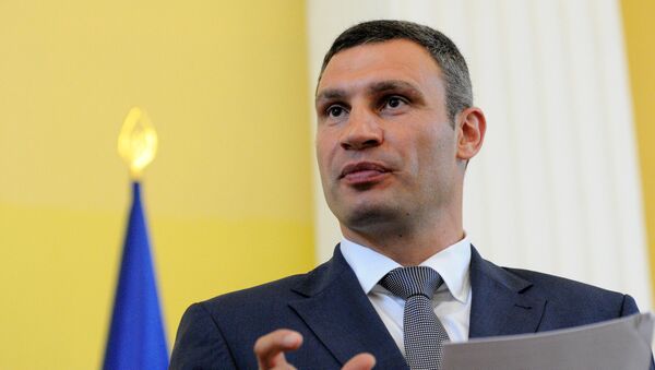 Vitali Klichkó, líder del partido ucraniano Udar y alcalde de Kiev - Sputnik Mundo