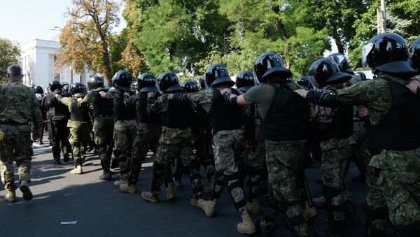 Disturbios en Kiev, el 31 de agosto, 2015 - Sputnik Mundo