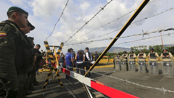 La frontera entre Venezuela y Colombia - Sputnik Mundo