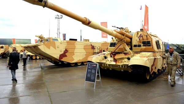 Feria militar internacional Russia Arms Expo 2013 (archivo) - Sputnik Mundo