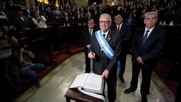 El nuevo presidente de Guatemala, Alejandro Maldonado - Sputnik Mundo