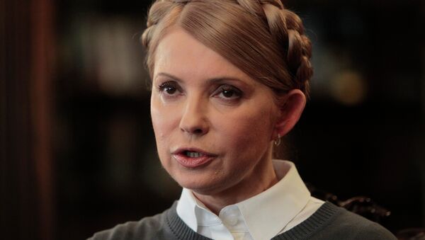 Yulia Timoshenko, líder del partido parlamentario Batkivschina - Sputnik Mundo