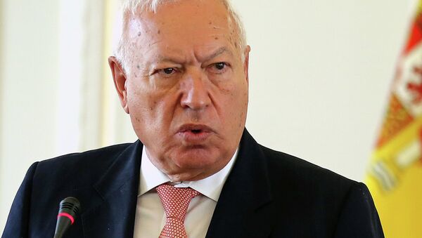José Manuel García-Margallo, ministro de Asuntos Exteriores español - Sputnik Mundo