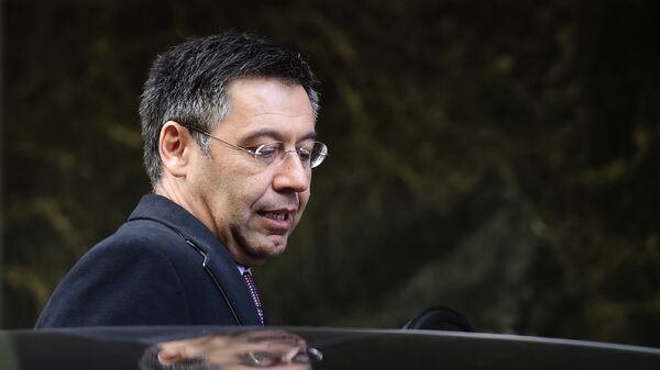Josep Maria Bartomeu, presidente del Barça - Sputnik Mundo
