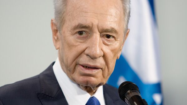 Shimon Peres, el expresidente israelí - Sputnik Mundo