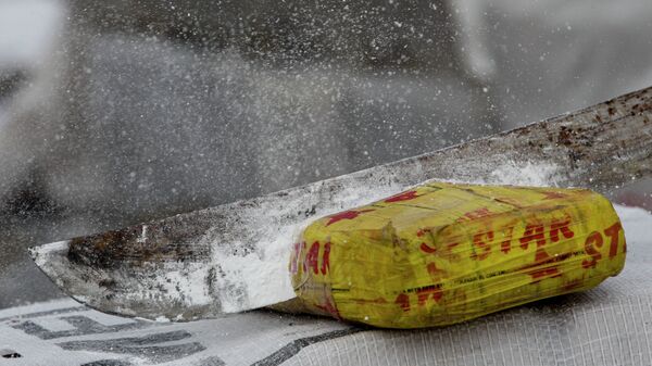 Un paquete de cocaína, foto de archivo - Sputnik Mundo