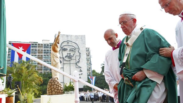 Papa Francisco en La Habana - Sputnik Mundo