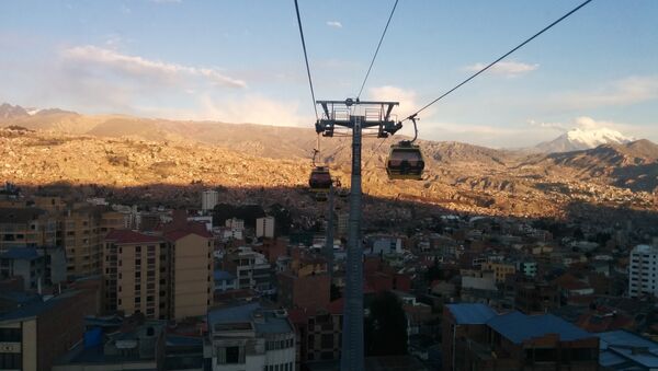 Teleférico La Paz-El Alto (archivo) - Sputnik Mundo