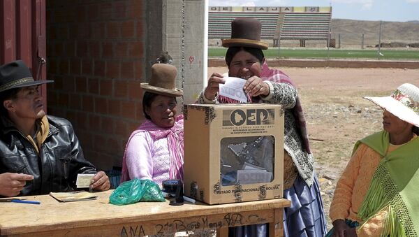 Referéndum en Bolivia (archivo) - Sputnik Mundo