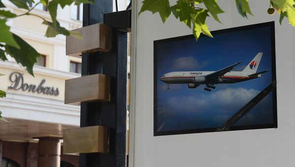 Foto en memoria de la catástrofe del Boeing MH17 - Sputnik Mundo
