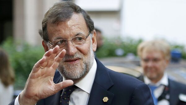 Mariano Rajoy, primer ministro de España - Sputnik Mundo