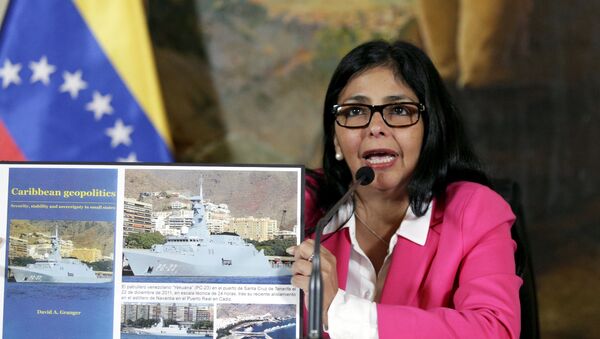 Delcy Rodríguez, ministra de Relaciones Exteriores de Venezuela - Sputnik Mundo