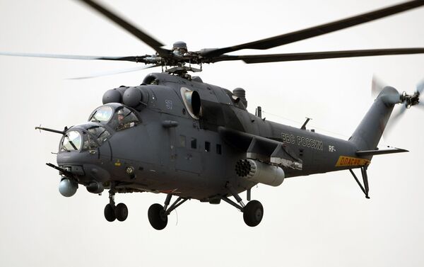 Helicóptero de combate Mi-35M - Sputnik Mundo