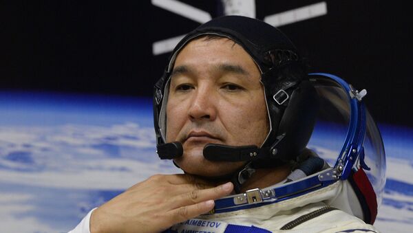 Aidyn Aimbétov, cosmonauta kazajo - Sputnik Mundo