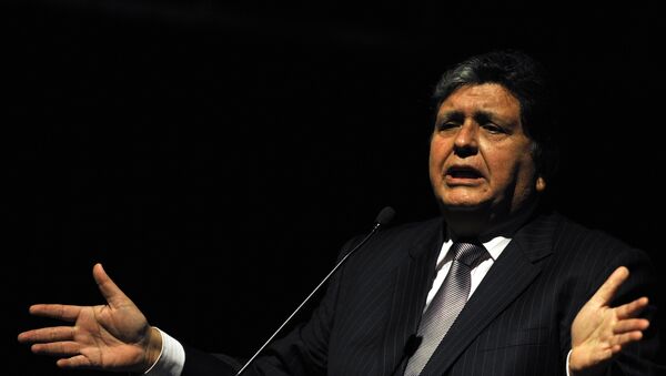 Alan García, expresidente de Perú (archivo) - Sputnik Mundo