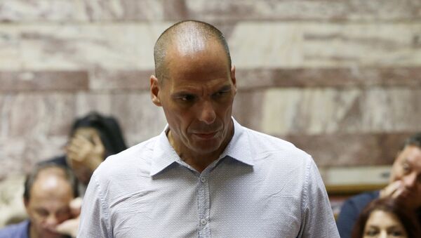 Yanis Varoufakis, exministro de Finanzas griego - Sputnik Mundo
