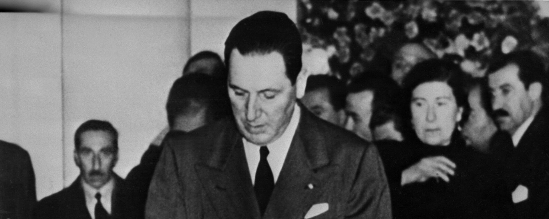 El presidente de Argentina Juan Domingo Perón - Sputnik Mundo, 1920, 01.07.2019