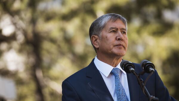 Almazbek Atambáev, expresidente de Kirguistán - Sputnik Mundo