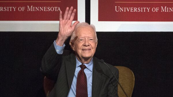 Jimmy Carter, expresidente de EEUU - Sputnik Mundo