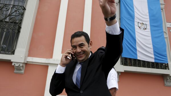Jimmy Morales, presidente de Guatemala (archivo) - Sputnik Mundo