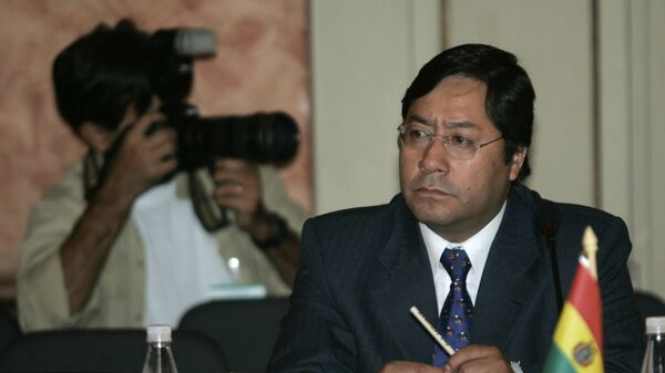 Luis Arce Catacora, ministro de economía de Bolivia - Sputnik Mundo