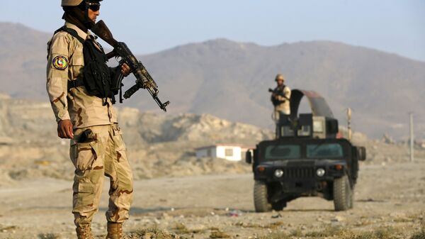 Policía de Afganistán en Kabul - Sputnik Mundo
