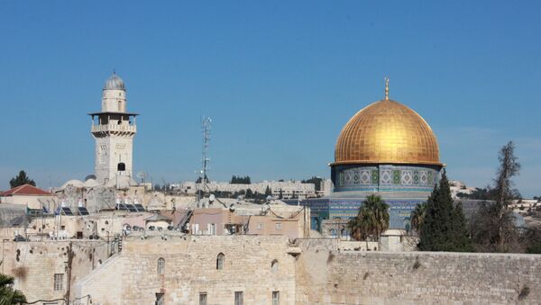 La Cúpula de la Roca en la Explanada de las Mezquitas, la Ciudad Vieja de Jerusalén - Sputnik Mundo