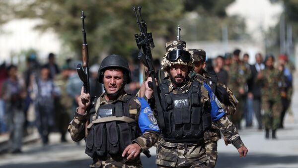 Fuerzas de seguridad de Afganistán (Archivo) - Sputnik Mundo