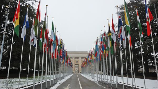 Sede de la ONU en Ginebra, Suiza (archivo) - Sputnik Mundo