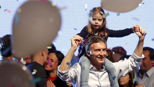 Mauricio Macri, candidato presidencial en Argentina - Sputnik Mundo