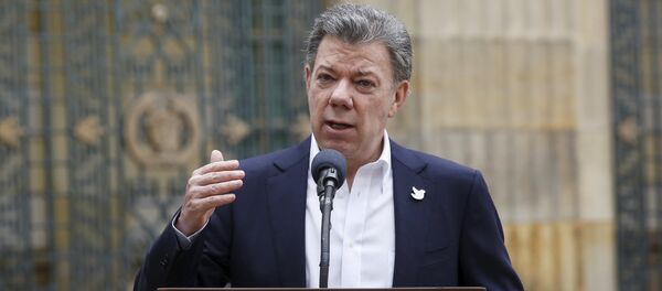 Presidente de Colombia, Juan Manuel Santos Presidente de Colombia, Juan Manuel Santos - Sputnik Mundo