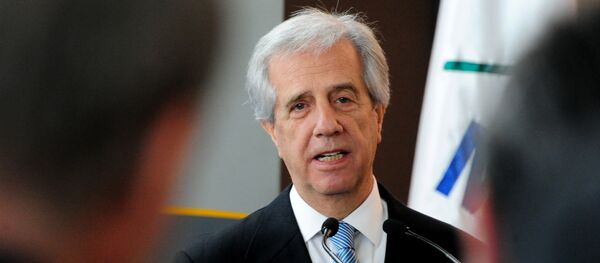 Tabaré Vázquez, presidente de Uruguay Tabaré Vázquez, presidente de Uruguay - Sputnik Mundo