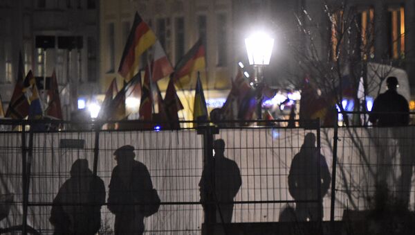 Manifestaciones antiislámicos en Alemania - Sputnik Mundo