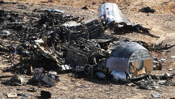 Lugar del siniestro del avión ruso A321 en Egipto (archivo) - Sputnik Mundo