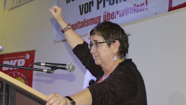 Maite Mola, la vicepresidenta del Partido de la Izquierda Europea - Sputnik Mundo