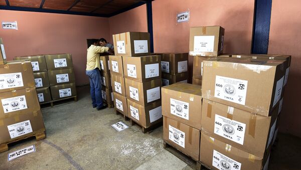 Preparación para las elecciones en Caracas, Venezuela - Sputnik Mundo