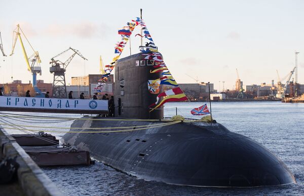 Submarino ruso de la clase Varshavyanka 'Krasnodar' Submarino ruso de la clase Varshavyanka 'Krasnodar' - Sputnik Mundo