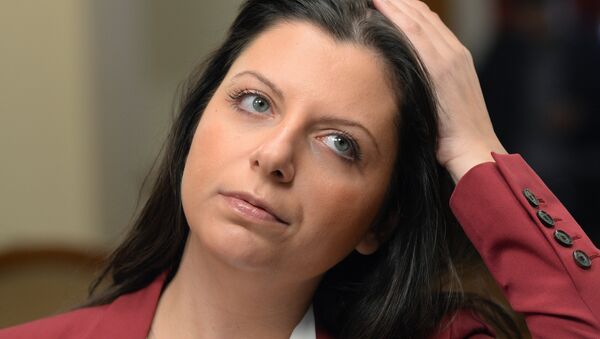Margarita Simonián, directora de la agencia Rossiya Segodnya y de RT - Sputnik Mundo