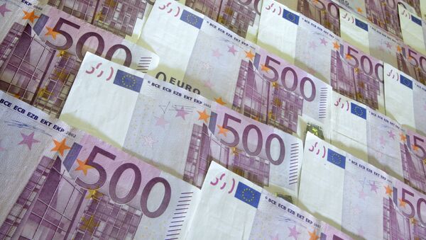 Los billetes de 500 euros - Sputnik Mundo
