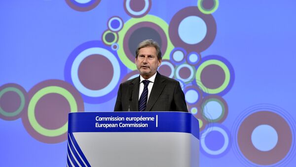 European Neighbourhood Policy and Enlargement Negotiations Commissioner Johannes Hahn - Sputnik Mundo