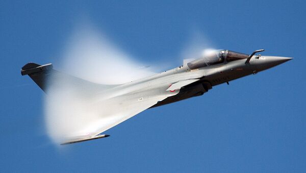 Caza francés Dassault Rafal - Sputnik Mundo
