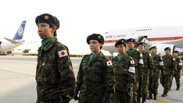Las soldados de las Fuerzas de Autodefensa de Japón - Sputnik Mundo
