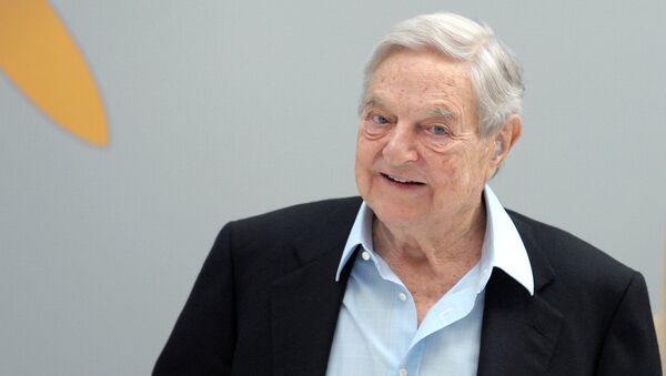 Hungarian-born US chairman of the Soros Fund Management, George Soros - Sputnik Mundo