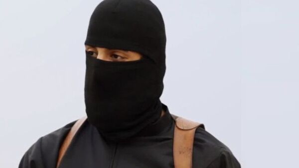 Yihadista John, verdugo de Daesh (Archivo) - Sputnik Mundo